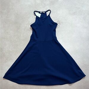 Elegant Navy Blue Women's Dress Olivia Rae NWT